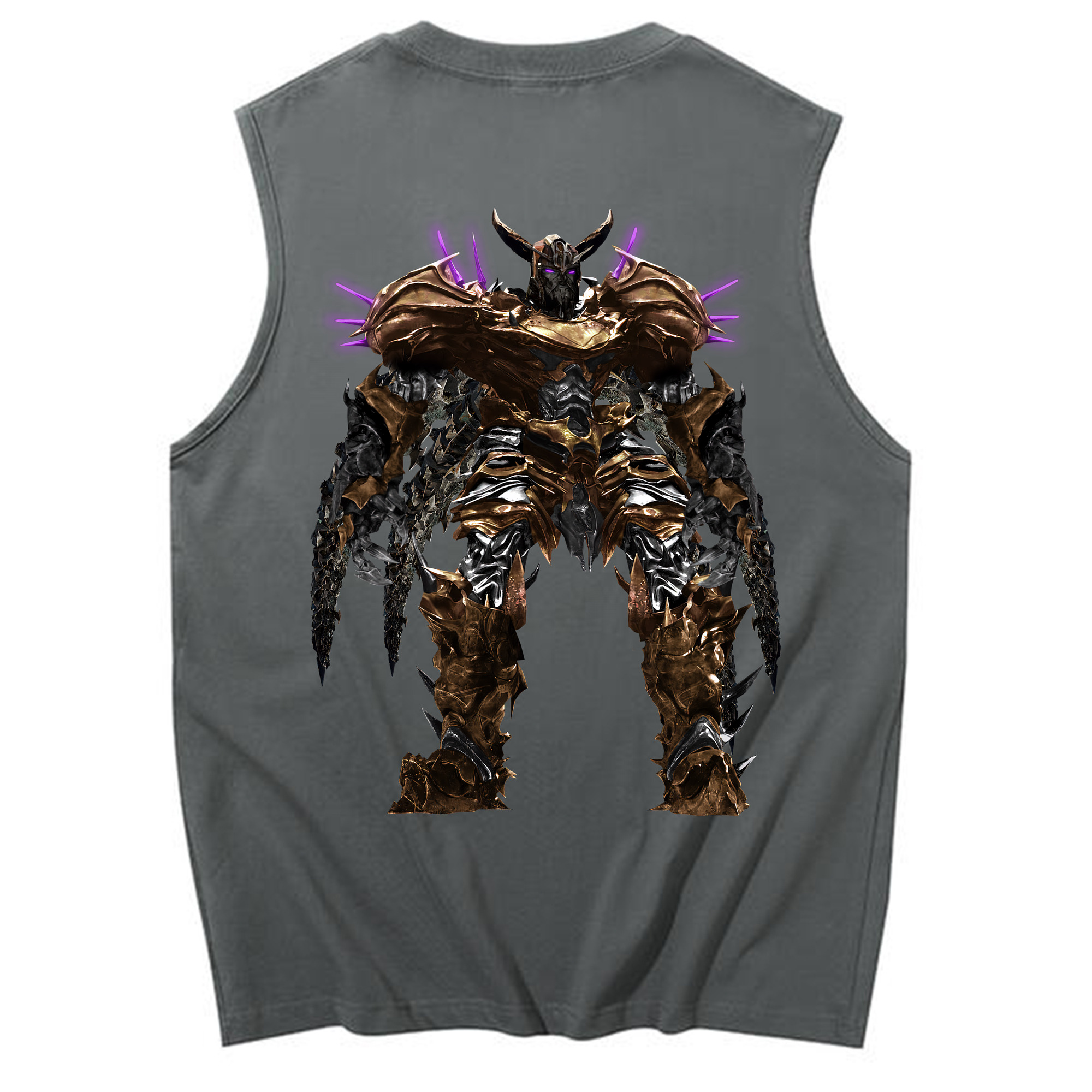 （画像用） Transformers トランスフォーマー コットン100％タンクトップ（背面プリント）